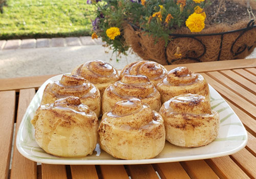 Greek Yogurt Cinnamon Rolls